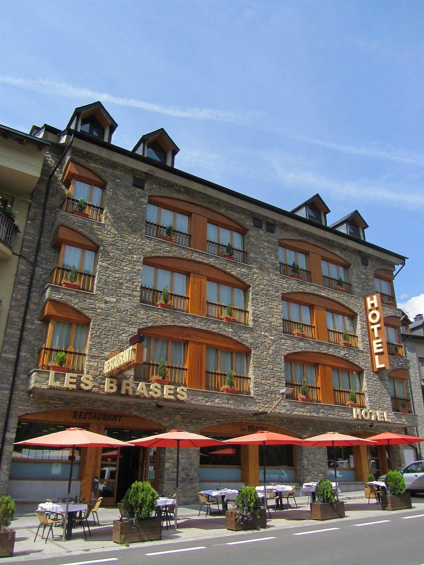 Hotel Restaurant Les Brases Sort Exterior foto
