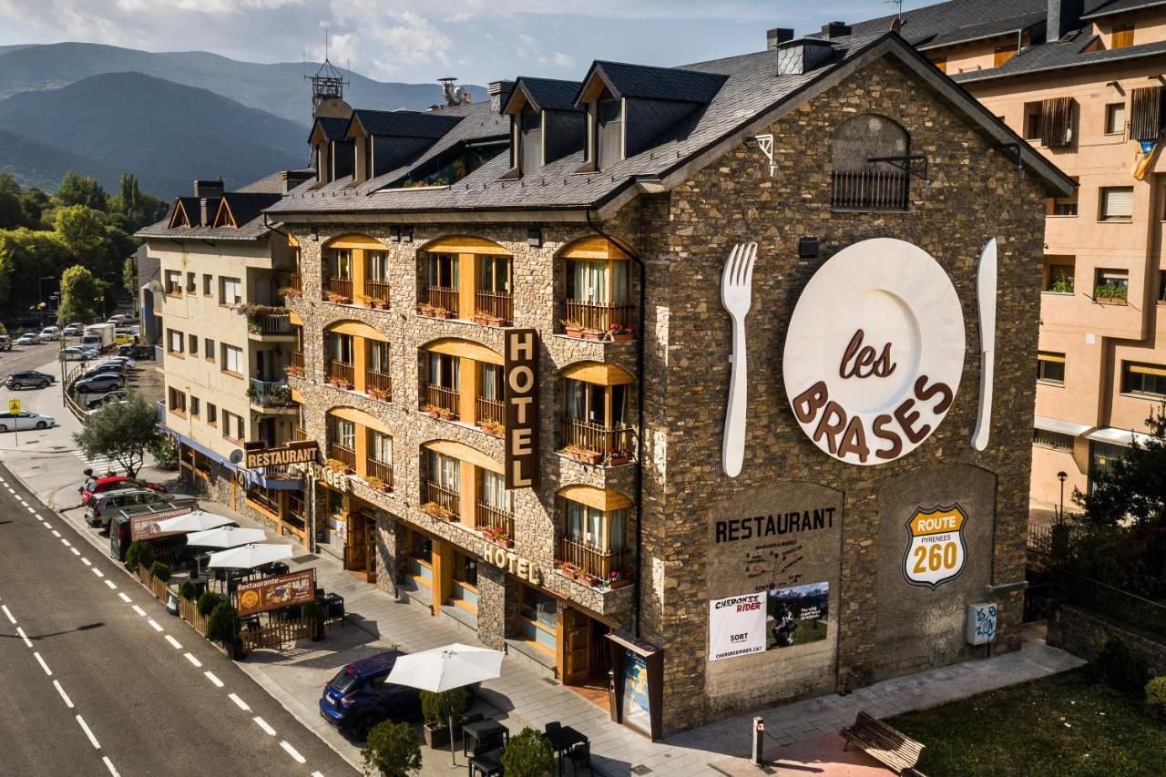 Hotel Restaurant Les Brases Sort Exterior foto
